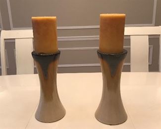 Ceramic Candlesticks. Set - $60