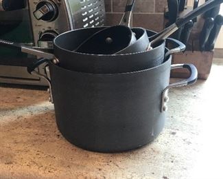 Calphalon Pots  $10-$20 each