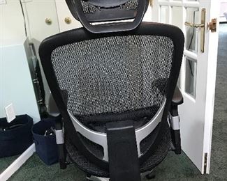 (2 of 2) Mesh Back Rolling Desk Chair $65