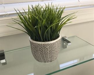 (1 of 2) Decorative Synthetic Plant, $20