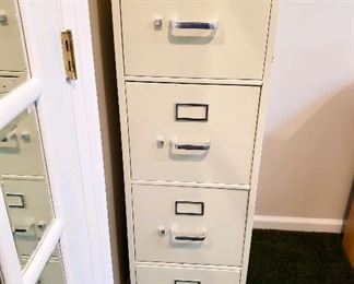 4 Drawer Metal File Cabinet made by Hon (Top Brand), $135  -  15"w x 26"d x 51"h