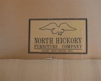 $100 - North Hickory white on white plaid sofa (2 available). Very good used condition. 90" arm to arm, 32" deep, 25" h (now)