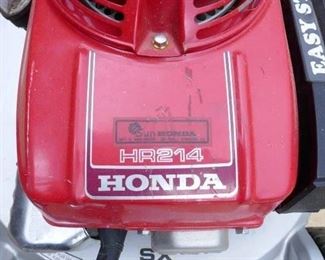 $125 - Honda HR214 self propelled mower (now) 