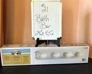 P-B1-21   $15     Light Bar (24"W x 4.5"H)