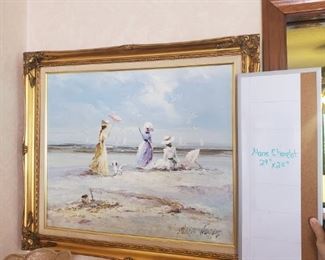 P-LR-12    $100     Marie Charelot (29"W x 25"H)