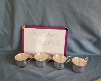 P-LR-41    $30    Sheridan silver plated cups