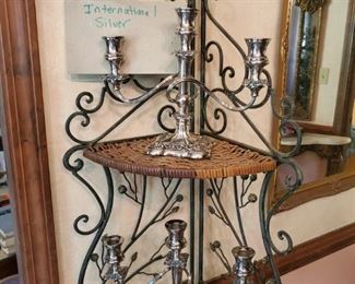 P-LR-134    $80    International Silver candelabra