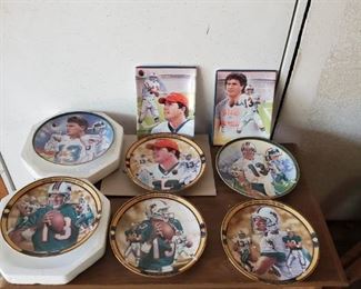 P-G-58    $75   Dan Marino Commemorative Plates