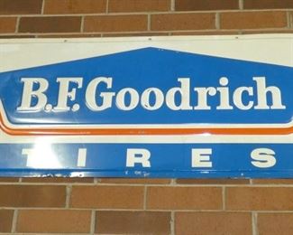 VIEW 2 CLOSE UP BF GOODRICH TIRE SIGN 