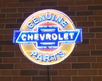 VIEW 2 CHEVY NEON CAN SIGN 