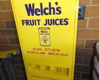 VIEW 2 CLOSE UP WELCH'S VENDING MACHINE 