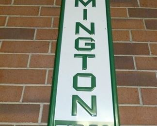 EMB. REMINGTON TIRES VERTICAL SIGN 
