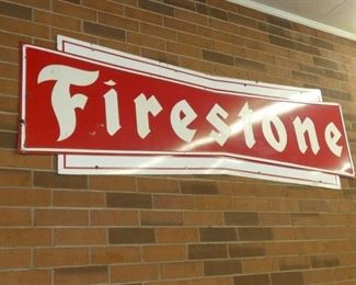 VIEW 2 PORC. FIRESTONE SIGN 