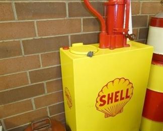 RESTORED SHELL KEROSENE PUMP 