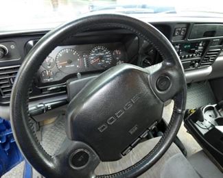 VIEW 13 STEERING WHEEL & DASH 