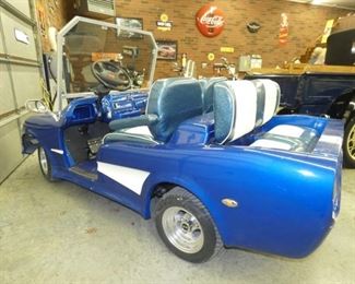 VIEW 6 CORVETTE GOLF CART 