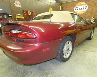 VIEW 3 BACKSIDE 1995 CONVERTIBLE Z28