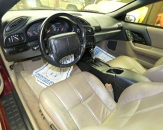 VIEW 7 W/TAN LEATHER INTERIOR 