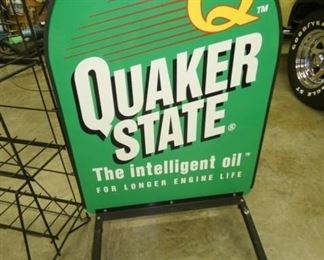 QUAKER STATE SIDEWALK SIGN 