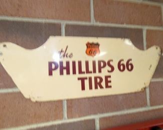 PHILLIPS 66 TIRE DISPLAY SIGN 