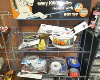 RARE AC SPARKPLUG DISPLAY 