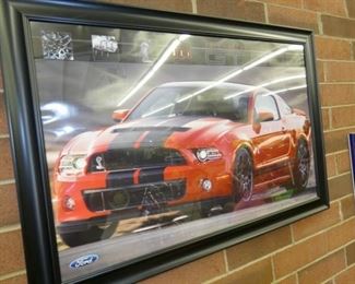 VIEW 2 SHELBY GT350 DEALER POSTER 