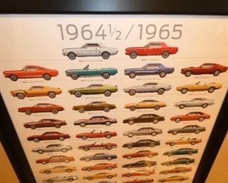VIEW 2 W/5O YEARS OF MUSTANGS POSTER 