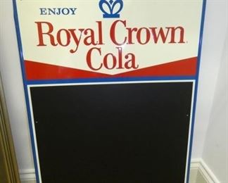 EMB. ROYAL CROWN MENU BOARD 