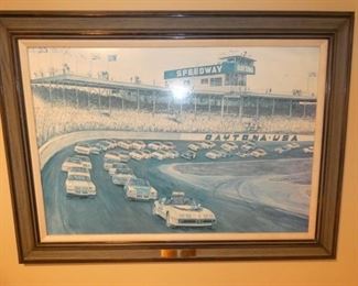 DAN THOMAS PONTIAC SPEEDWAY SIGN 