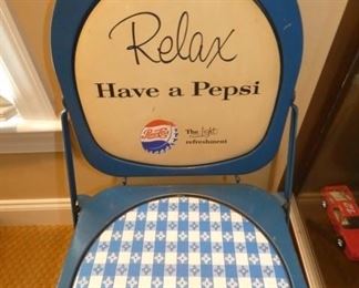 VIEW 2 CLOSE UP PEPSI COLA CHAIR 