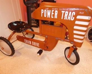 VIEW 2 CLOSE UP AMF PEDAL TRACTOR 