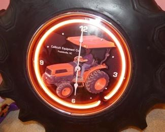 VIEW 2 CALLICUT EQUIP. TRACTOR CLOCK 