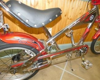 VIEW 3 BACKSIDE SCWHINN CHOPPER BIKE 