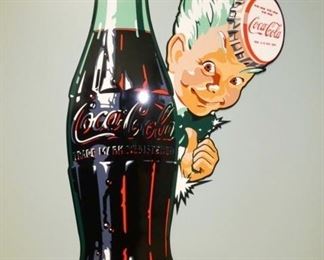 COKE SPRITE BOY REPLICA SIGN 