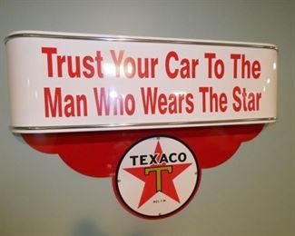 18X38 TEXACO REPLICA SIGN 