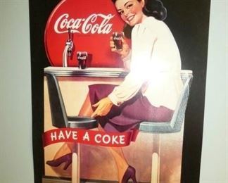Coca Cola REPLICA SIGN 