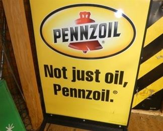 24X42 PENNZOIL SIDEWALK SIGN 