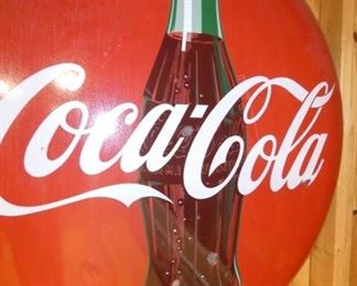 VIEW 2 PORC. 36IN. COKE BUTTON W/BOTTLE 