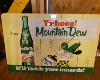 30X20 EMB. MT. DEW SIGN 