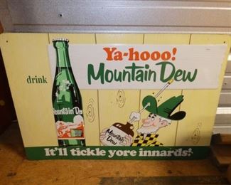 30X20 EMB. MT. DEW SIGN 