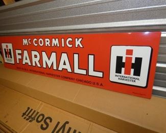 VIEW 2 SIDE VIEW FARMALL SIGN 