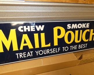 VIEW 2 CLOSEUP MAIL POUCH SIGN 