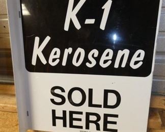 18X18 K-1 KEROSENE FLANGE SIGN 