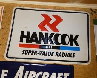 36X20 HANKOOK TIRES SIGN 