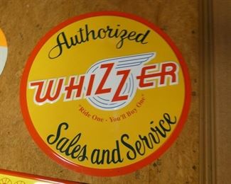 23IN. EMB. WHIZZER SIGN 