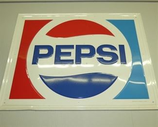 48X36 EMB. PEPSI SIGN 