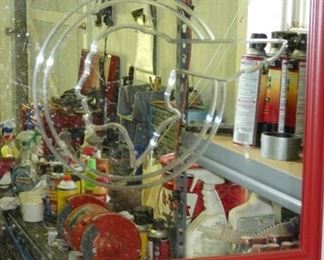 VIEW 2 CLOSE UP PONTIAC MIRROR W/INDIAN 