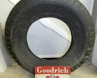 GOODRICH TIRES DISPLAY W/TIRE 