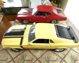 MUSTANG & CHEVELLE MODEL CARS 