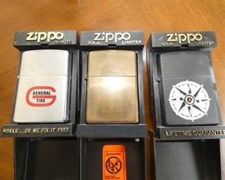 GENERAL TIRE-ZIPPO LIGHTERS 